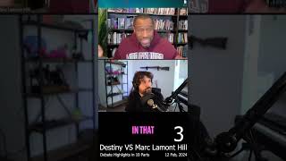 Part 3 of 10  Highlights of Destiny debating Marc Lamont Hill about Israel and Palestine.