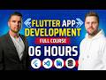 FLUTTER App Development Tutorial With Projects | Flutter Crash Course for Beginners
