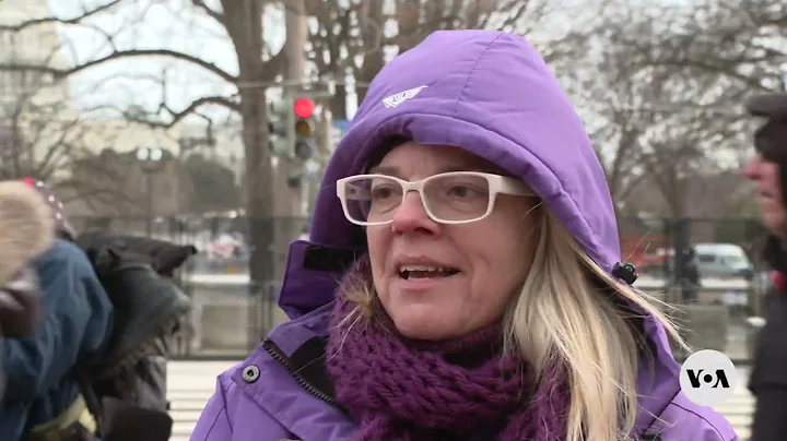 Tens of thousands defy frigid weather for Trump’s inauguration | VOA News