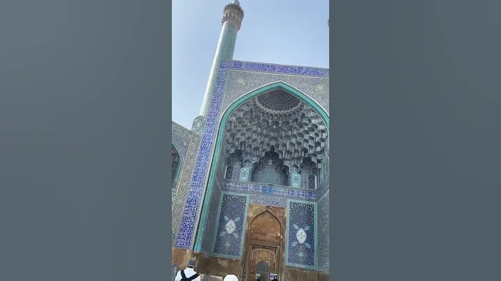 The Facade of the Shah Mosque, Naghsh-e Jahan Square, Isfahan, Iran 🇮🇷