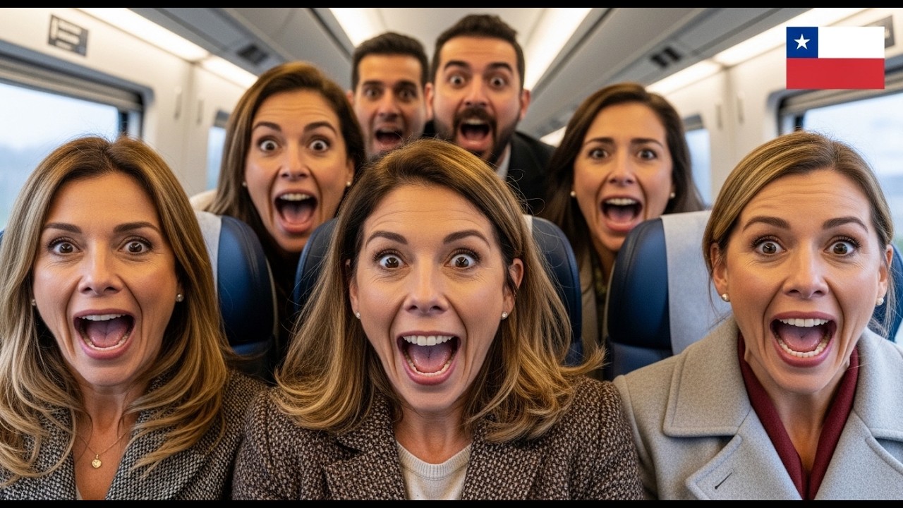 Periodista de EE. UU. llama “reliquia” y queda mudo en tren chileno