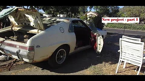 '69 white AMX 7-16-21 part 1
