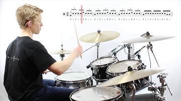 Daily Chops #147 – Odd-metre Drum Fill no. 21: Fill in 3/4
