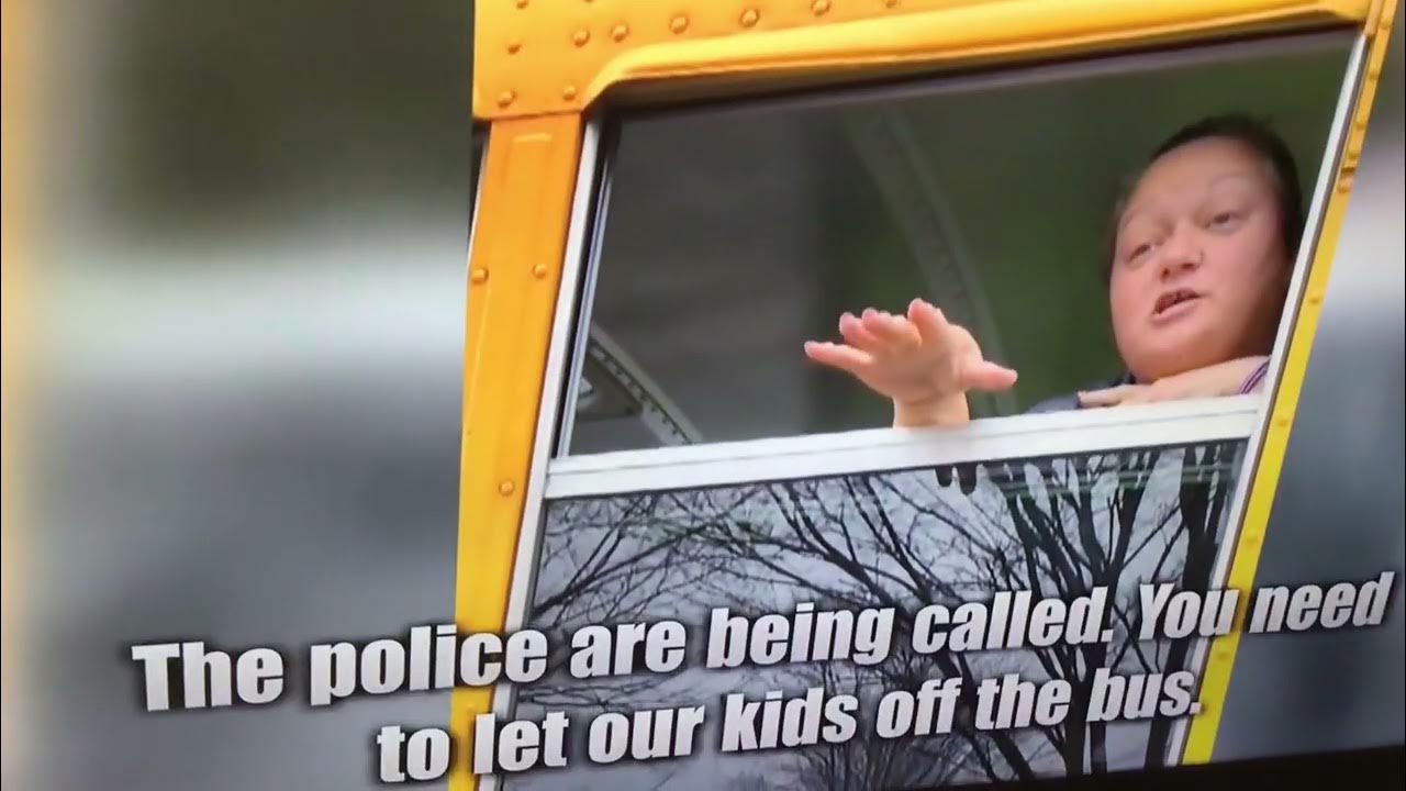 School Bus Driver Refuses To Let The Kids Off The School Bus! YouTube