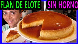 receta de FLAN SIN HORNO 🍮 POSTRES con POCOS ingredientes 🥇