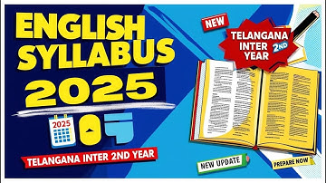 Telangana inter 2nd year English Syllabus 2025 | TG inter 2nd Year English Syllabus | Ashok Academy