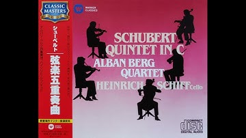 Schubert : String Quintet In C, Op. 163, D 956 - 1. Allegro Ma Non Troppo