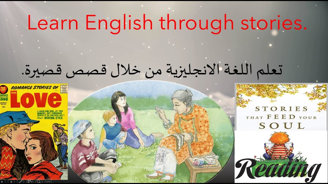 Learning english through story