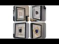 DYI Quick and easy way to elevate the look of a picture frame/shadow box using dollars store items