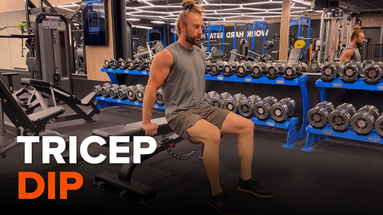 Bench Triceps Dip | Proper Form & Shoulder-Safe Execution