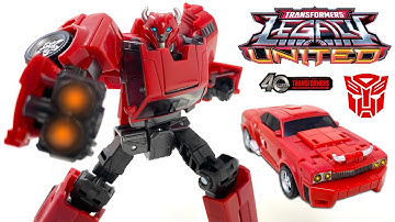 Transformers LEGACY United PRIME UNIVERSE Deluxe Class CLIFFJUMPER Review