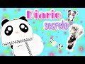 Haz tu propio Diario secreto de Panda cute!!💜 Piensa y Crea