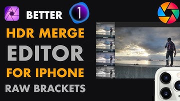 IS CAPTURE ONE BETTER THAN AFFINITY PHOTO FOR IPHONE HDR BRACKET MERGING?