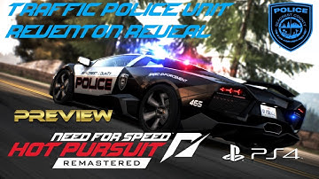 Need for Speed Hot Pursuit (PS4) - Traffic Police Unit III: Reventón Reveal {Cop}