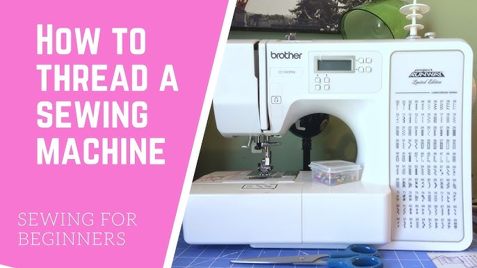 How to thread a Brother self-threading sewing machine 