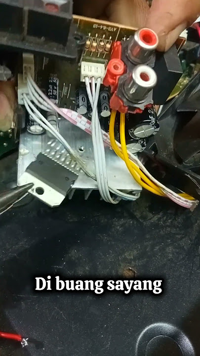 Dibuang sayang...#shorts #short #amplifier #audio #repair