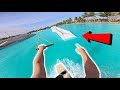 This wakeboard obstacle is magical