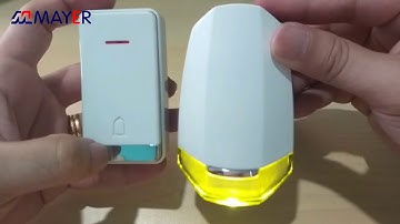 Chuông Báo Khách Cao Cấp Nút Nhấn Không Dùng Pin Mayer MDB819