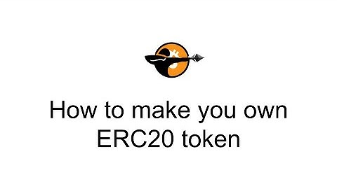 Create your own Ethereum ERC-20 in 15 minutes