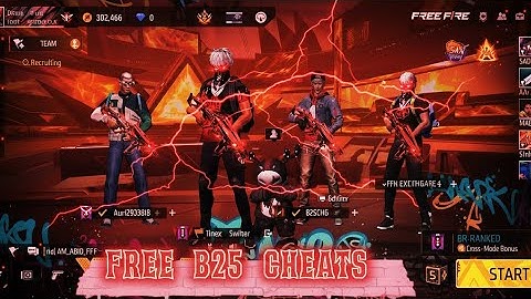 Free B25 Cheats 100% Working Trick,And New Password 🔑. #b25 #freefire #bot .All Server Work.