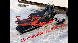 IRBIS SF200L 16 поломок за 400км