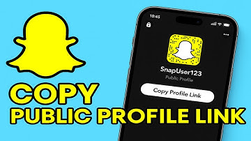 How To Copy Public Profile Link on Snapchat (2025)