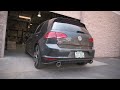 Vr performance catback volkswagen mk7 gti revs