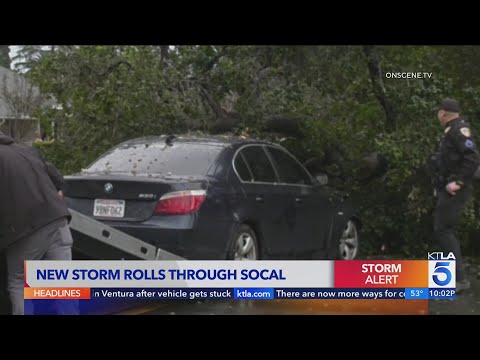 Latest storm damage in Southern California