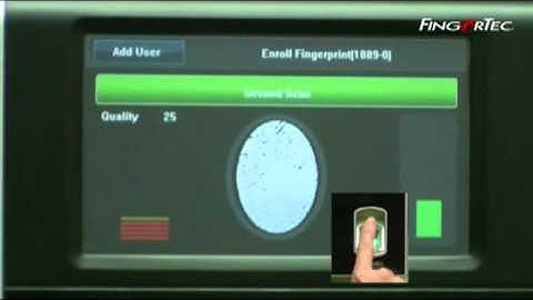Face ID 2_09-Normal User Enrollment Using Fingerprint.flv