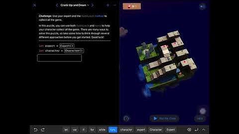 Crank Up and Down on Swift Playgrounds