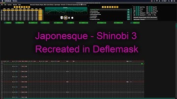 Japonesque - Shinobi 3 recreated with Deflemask YM2612 (Mega Drive/Genesis)