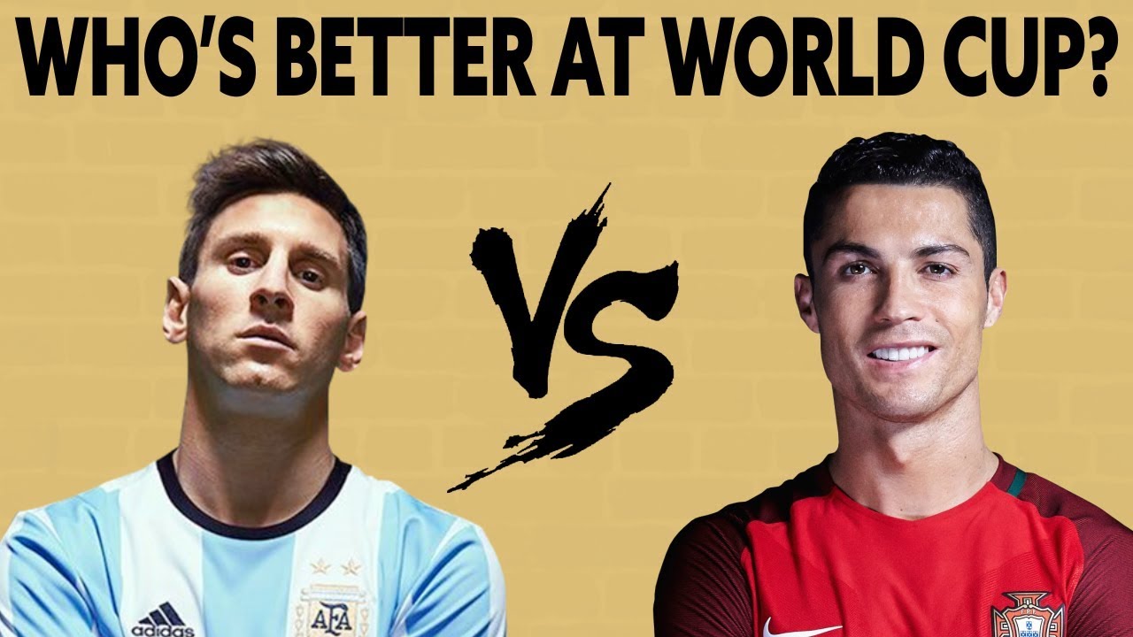 Messi VS Ronaldo Who's Better At World Cup? YouTube