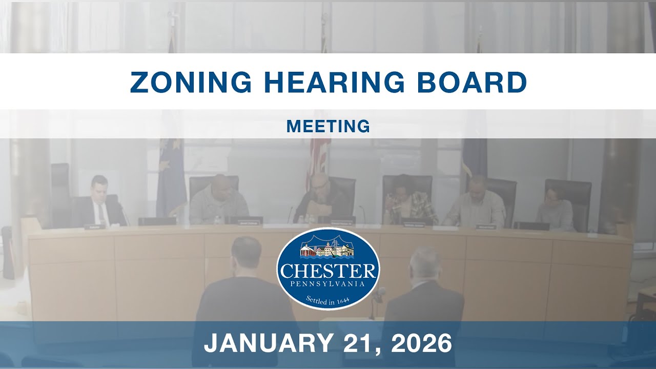 Zoning Hearing Board | January 21, 2026 - YouTube
