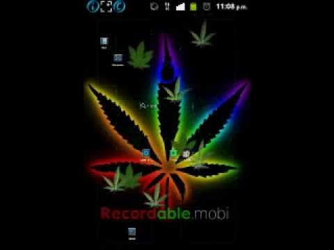 Fondo de pantalla animado marijuana android - YouTube