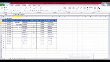 How to change small letter to capital letter​ in excel, របៀបប្ដូរអក្សតតូច ទៅជាអក្សរធំក្នុង Excel.