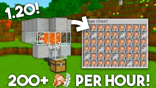 Chicken Farm Minecraft Bedrock 1.20 Tutorial! (MCPE/Xbox/PS4/Nintendo Switch/Windows10)