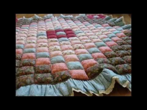 Очень красивые лоскутные одеяла и шитье из лоскутов - YouTube