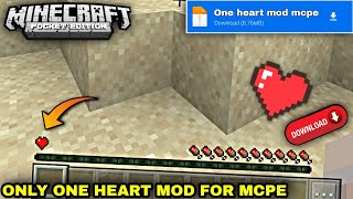 How To Download ONE HEART MOD In Minecraft PE | ONE HEART WORLD FOR MINECRAFT PE | MCPE MODS screenshot 5