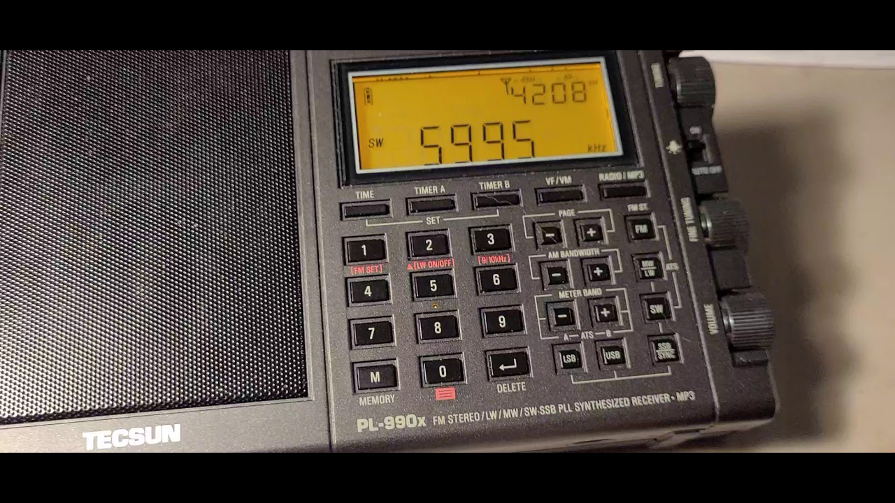 Radio TV Mali Tecsun PL 330 VS Tecsun PL 990x 5995 KHz Shortwave On radio-tv-mali-tecsun-pl-330-vs-tecsun-pl-990x-5995-khz-shortwave-on