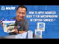 Product Review | How to use Mapei Aquaflex Roof 77 for Waterproofing of Exposed Surfaces
