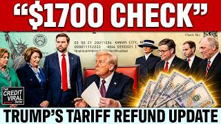 $1700 CHECK! TRUMPS TARIFF REFUND UPDATE | CBP STARTED SENDING REFUNDS | AMERICANS ARE WATCHING!