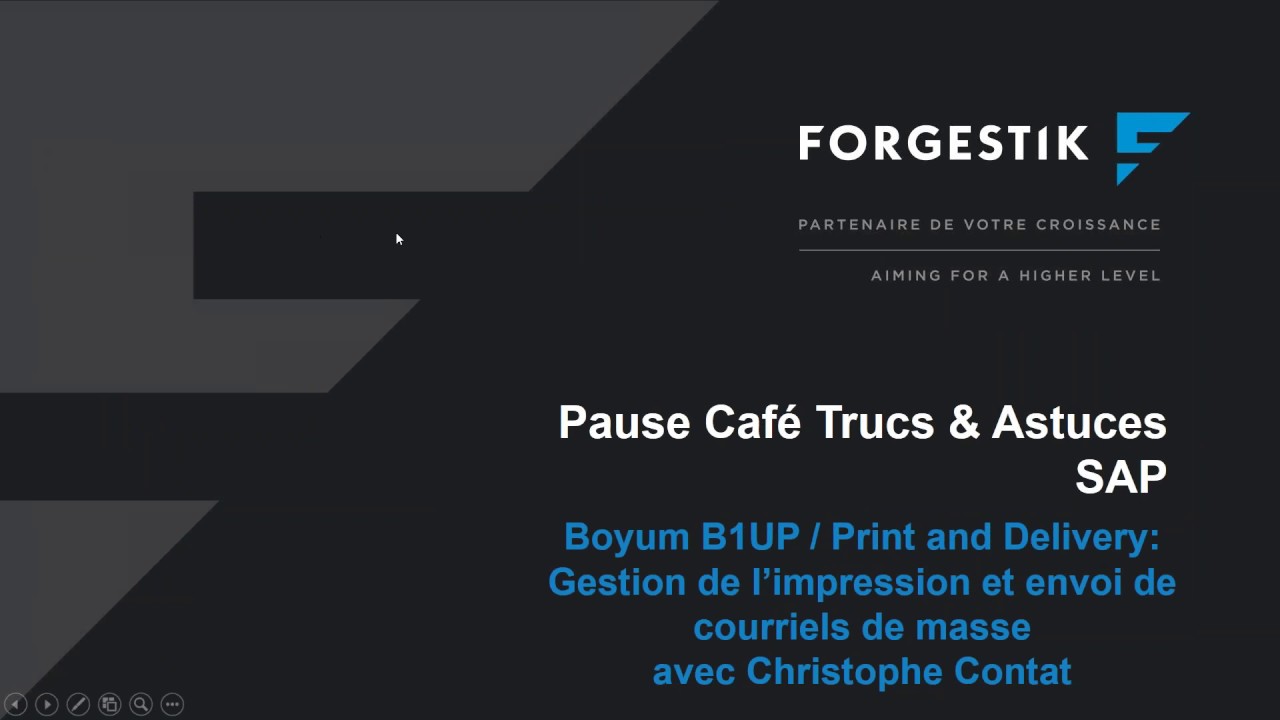 Boyum B1UP Print and Delivery | Webinaire | Pause-café | 2019 09 13 ...