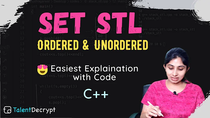 SET in C++ STL🔥| Ordered & UnOrdered Set | Easiest Explanation + Code 😎| Must Do for CP