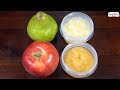 Como hacer Compota o Papilla de Manzana 🍎 y de Pera 🍐 en Casa