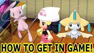 How to Get Mew & Jirachi • Brilliant Diamond & Shining Pearl •