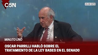 ENTREVISTA a OSCAR PARRILLI en MINUTO UNO