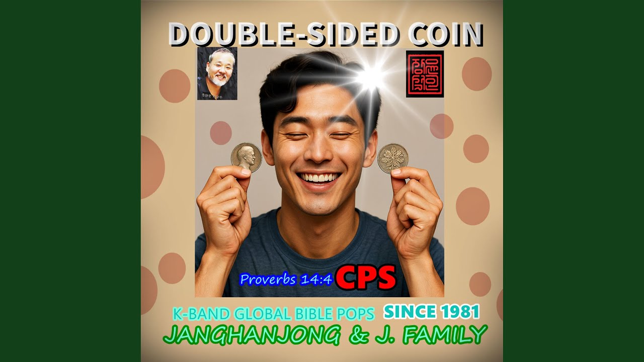 DOUBLE SIDED COIN / PROVERBS 14:4 / CPS / K-BAND'S GLOBAL BIBLE POPS