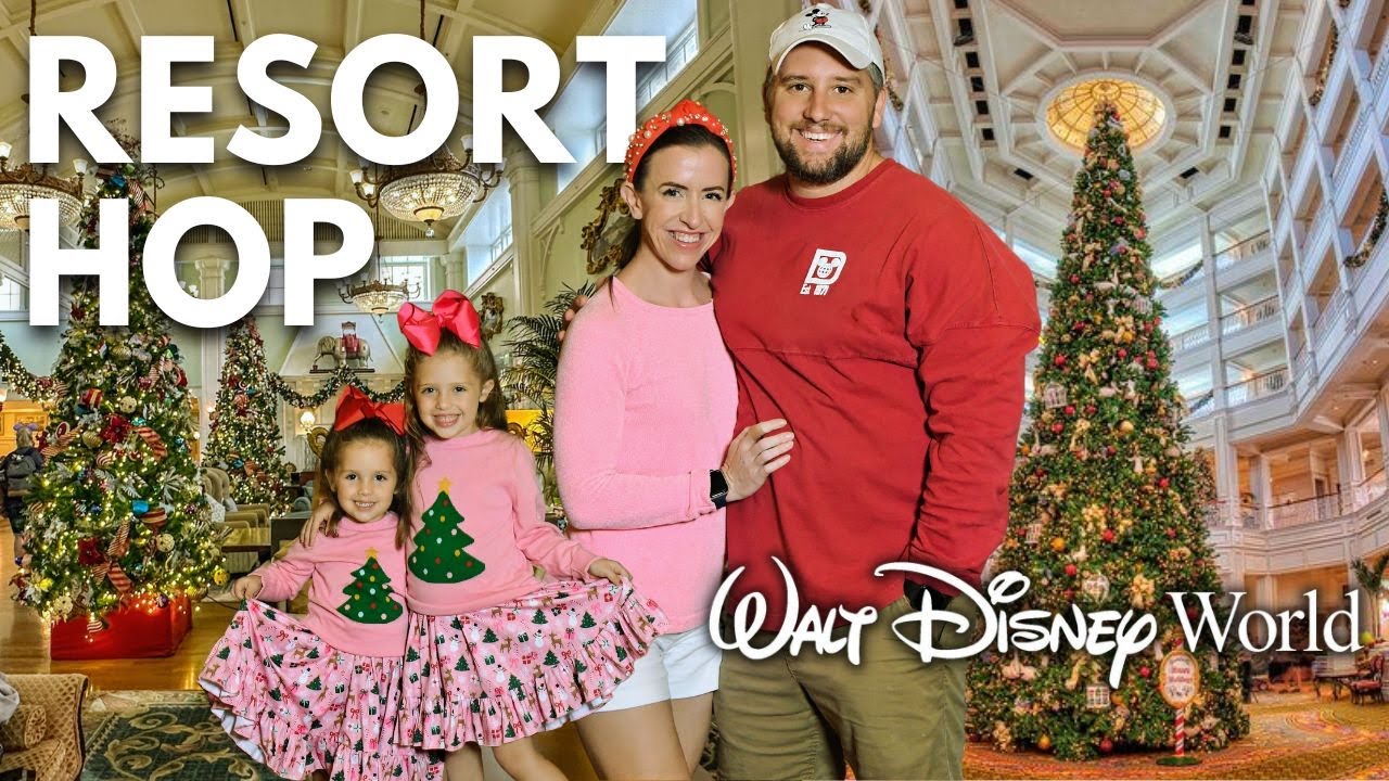 Holiday Magic at Disney Resorts: Grand Floridian, Beach Club & Yacht Club