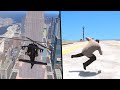 GTA 4 - Helicopter Bailouts Ragdolls Compilation #3 (Euphoria Ragdolls)
