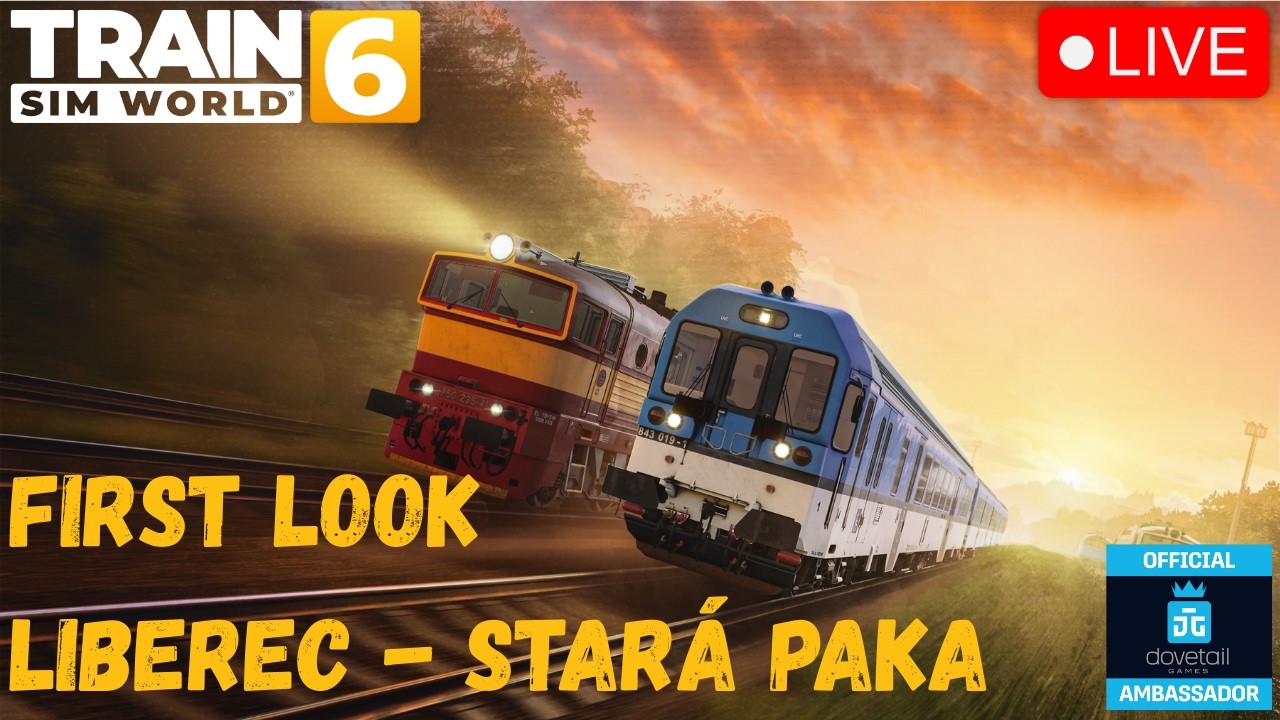 Train Sim World 6 Liberec - Stará Paka First Look (PC) ep 928